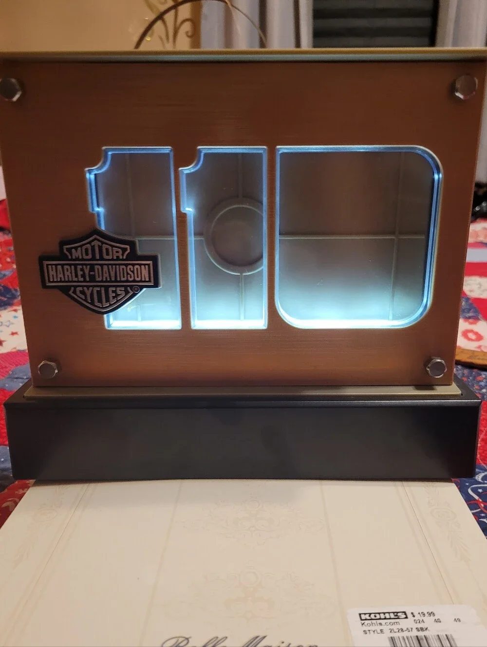 Harley Davidson Light Up Picture Frame